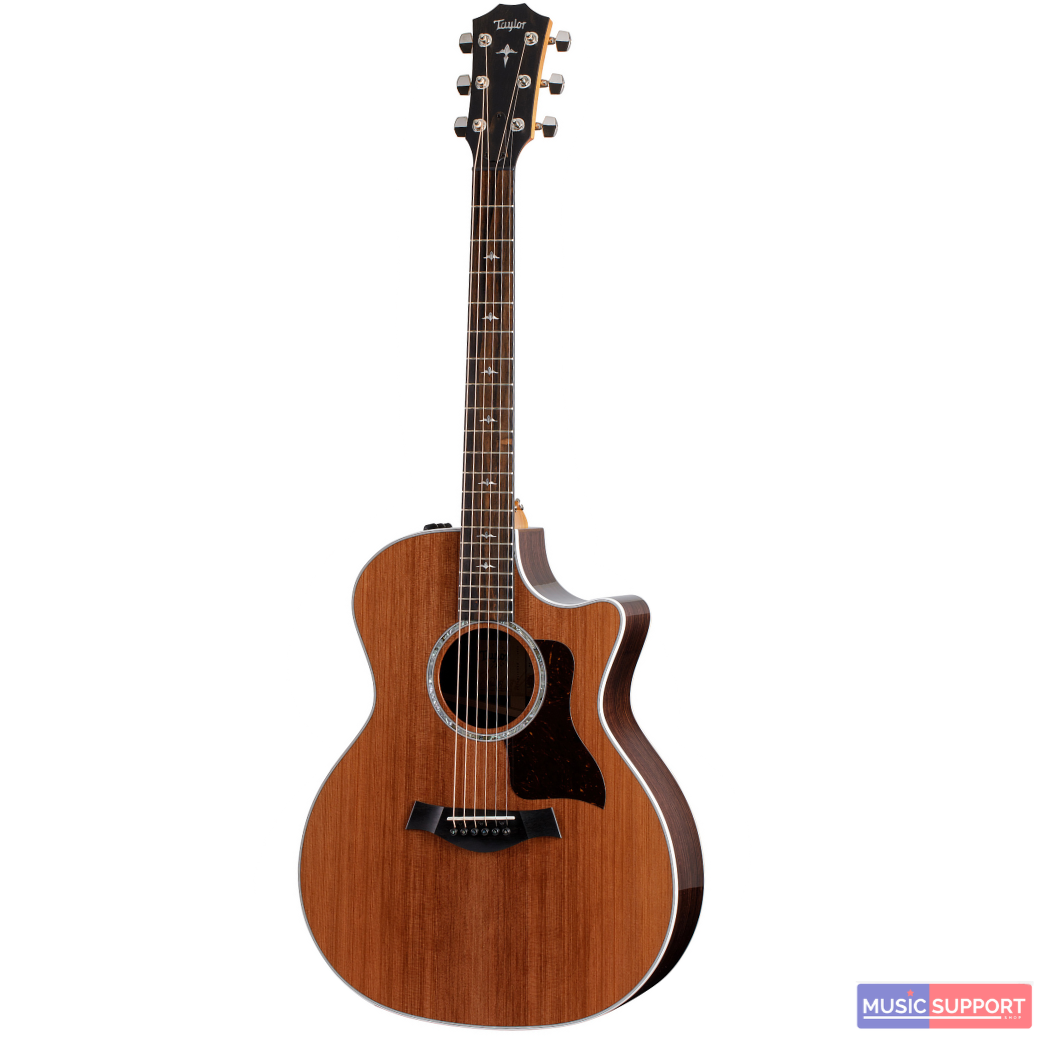 TAYLOR 414CE LTD RW/REDWOOD STRIPY/CASE กีตาร์โปร่งไฟฟ้า