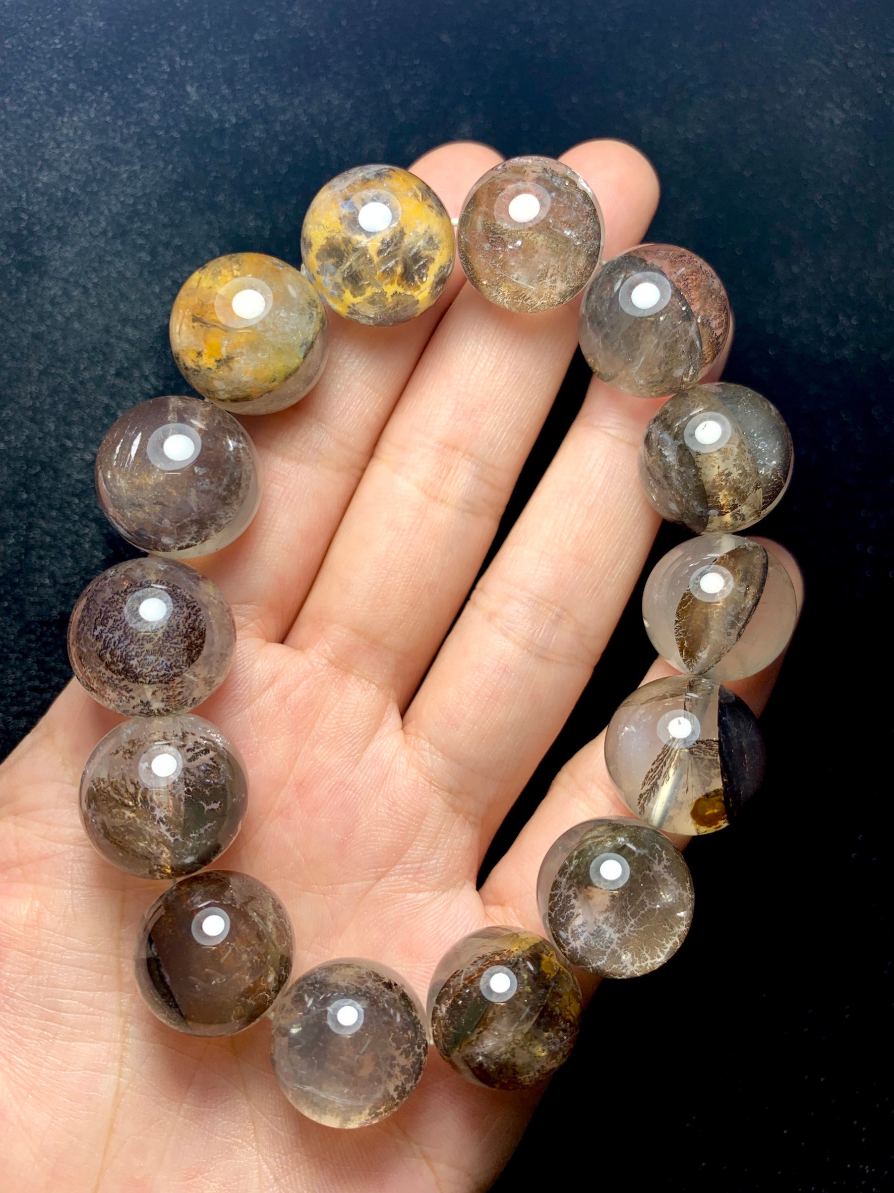 เดรนไดรต์ควอทซ์ (Dendrite Quartz) 16.5 mm