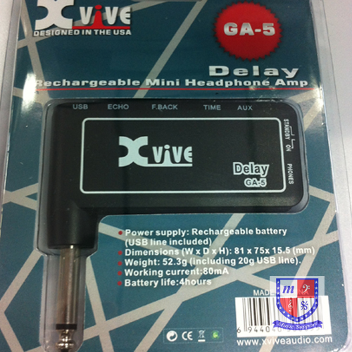แอมป์ปลั๊ก XVIVE GA-5 DELAY Amplug
