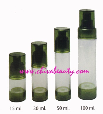 ขายส่ง ปลีก บรรจุภัณฑ์ ขวดสูญญากาศใส พาสติก บรรจุเซรั่ม โลชั่น ขนาด 5ml,10ml,15ml,30ml,50ml,100ml