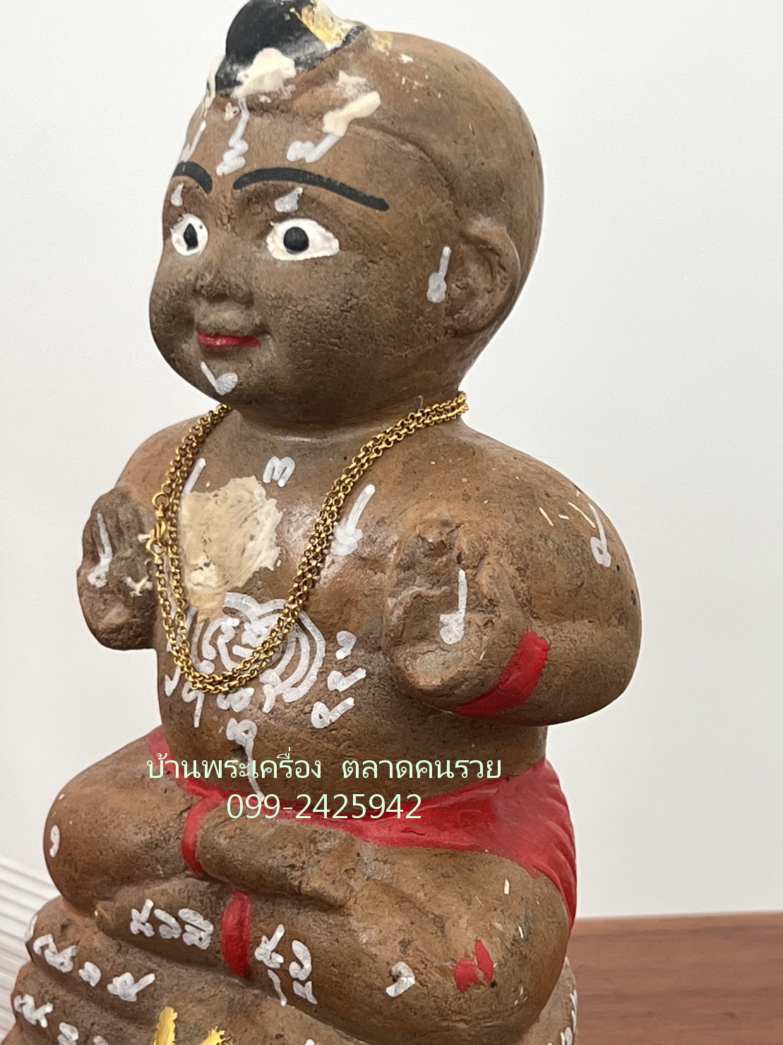 กุมารทอง รุ่น สมบูรณ์ทรัพย์ปี 2557 วัดสามง่าม หลวงปู่แย้ม