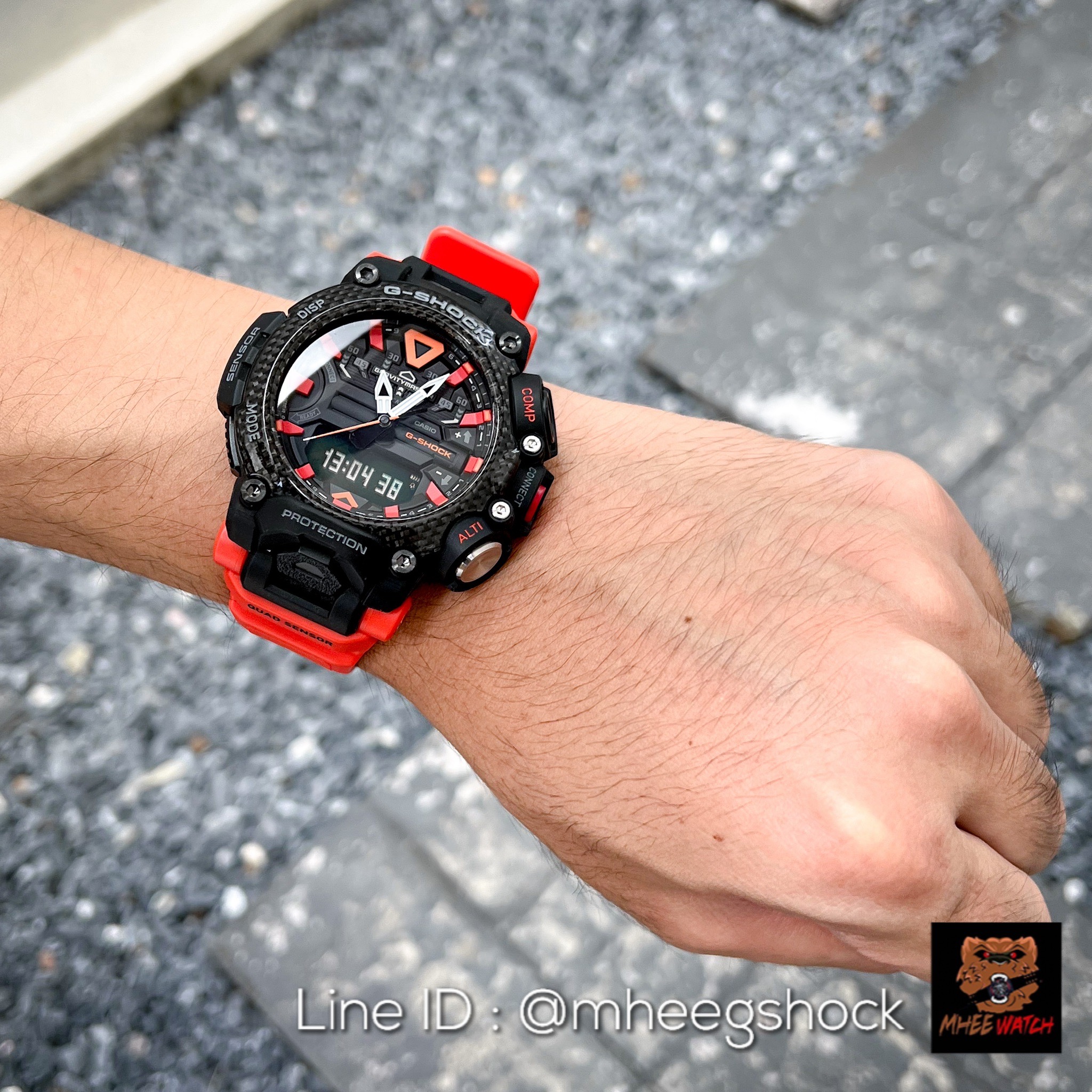 G-Shock Gravity Master Carbon Core Guard รุ่น GR-B200-1A9 ของแท้ ประกันศูนย์