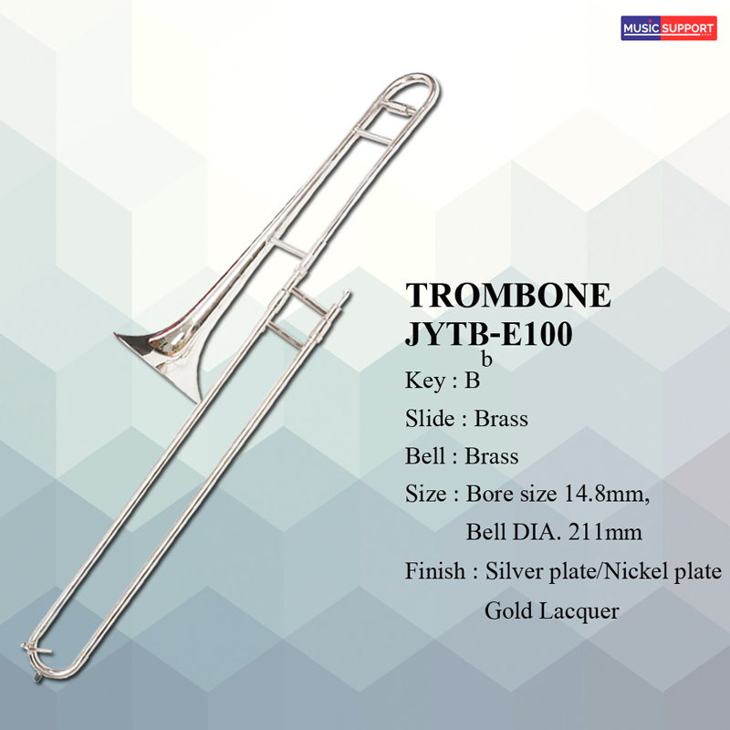 ทรอมโบน Symphony Trombone JYTB-E100 Nickel/Silver