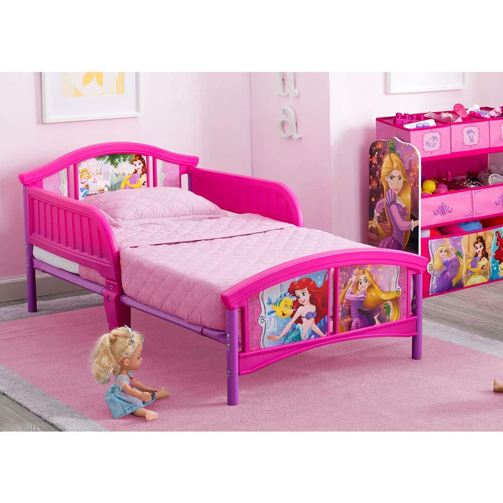 Delta Children Plastic Toddler Bed, Disney Princess