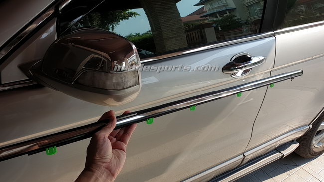 คิ้วรีดน้ำประตู CRV G3 2007-2012 (grade OEM)