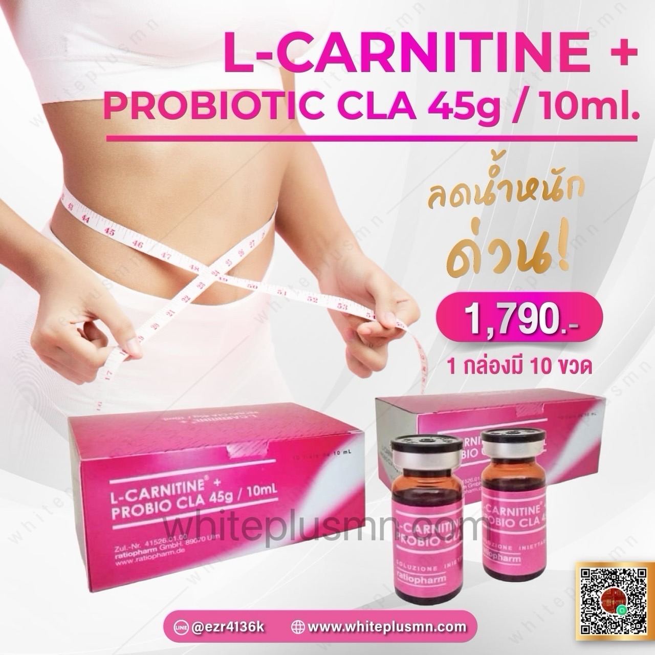 L CARNITINE + PROBIO CLA 45g