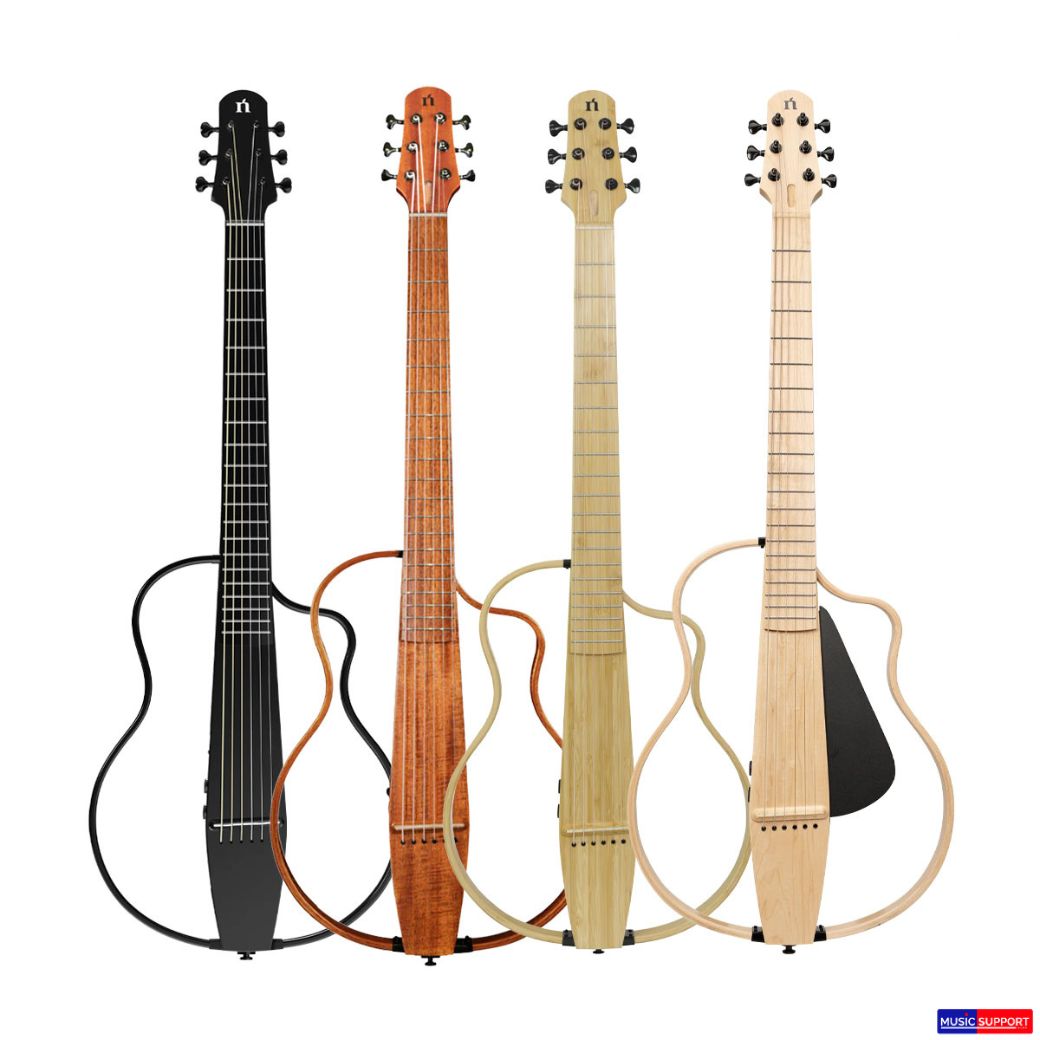 Natasha NBSG Silent Smart Guitar Steel