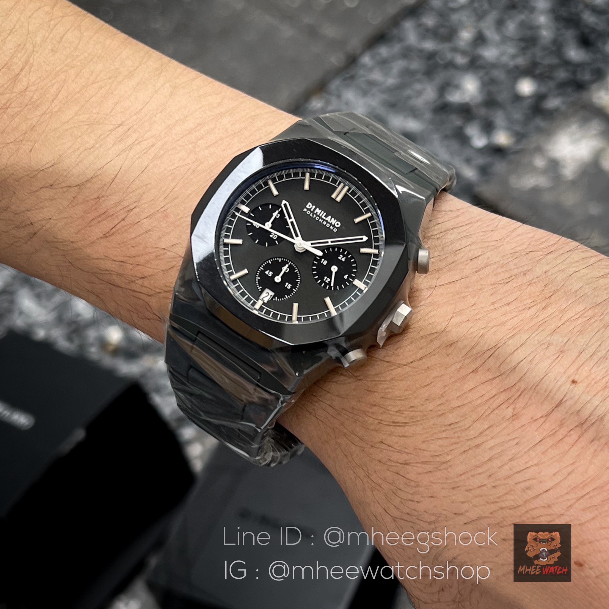 D1 milano Black Blast Polychrono ของแท้ ประกันศูนย์