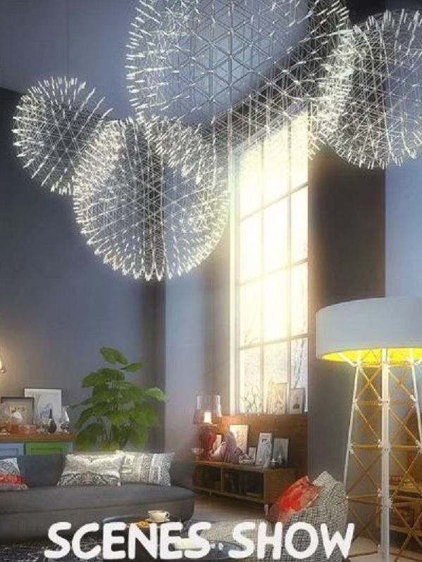 CT203A209 SOTMIA โคมไฟโมเดิร์น โคมไฟเพดานสูง Lighting ตกแต่งร้านอาหาร