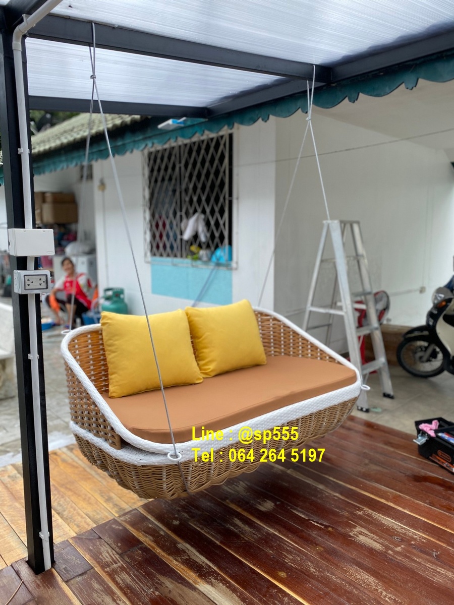 ชิงช้าหวายเทียม sw003 (บ้านคุณม่อน)