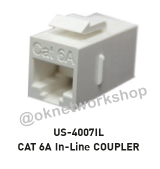 US-4007IL CAT6A In-Line COUPLER
