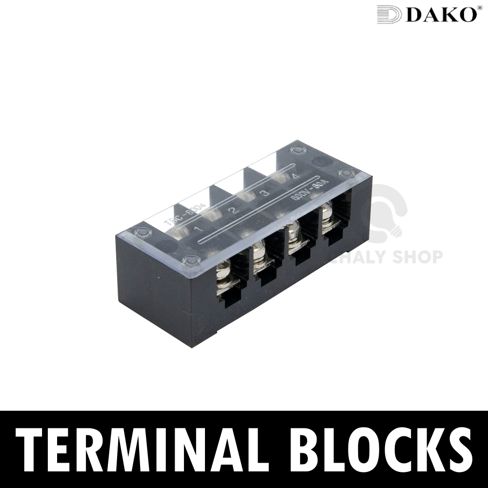 DAKO® TB 6004 4P 60A เทอร์มินอล (Terminal Blocks)