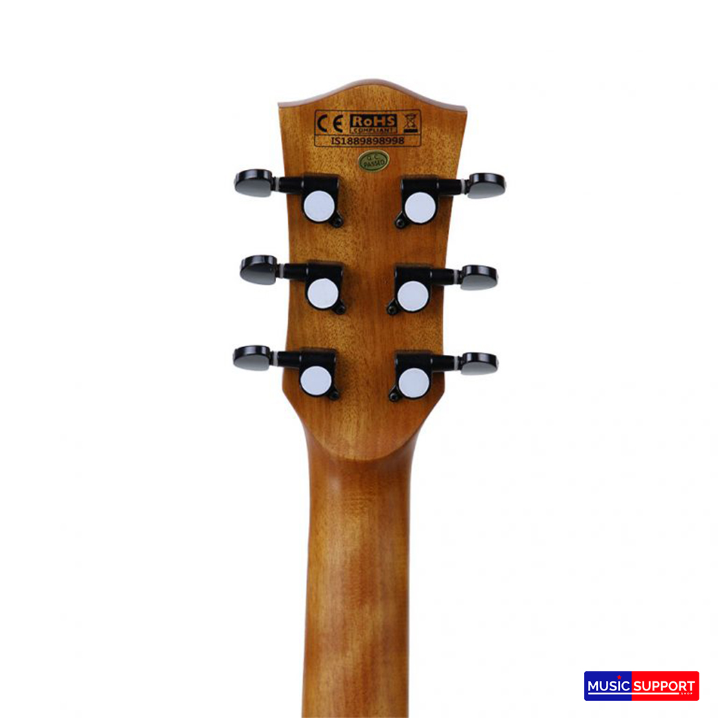 กีต้าร์โปร่งไฟฟ้า Gusta OM2CE