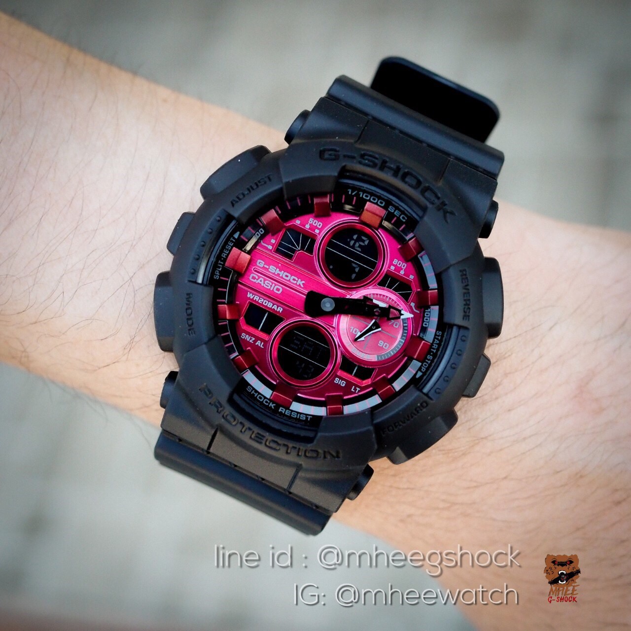 Ga-120AR-1 AENALINE RED
