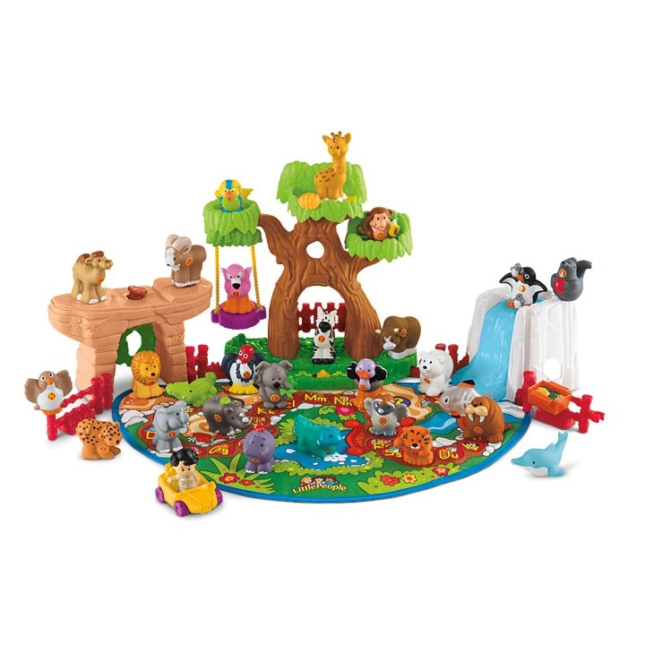 [พร้อมส่ง] Fisher Price Little People A to Z Learning Zoo สวนสัตว์สอนภาษา