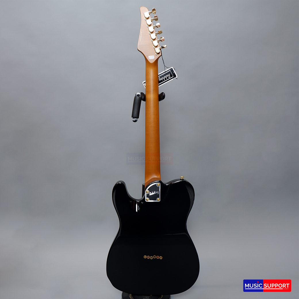 Soloking MT-1G in Black Beauty with Gold Hardware and Matching Headstock