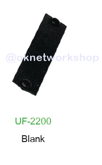UF-2200 Blank Snap-In Adapter Plate SM,MM