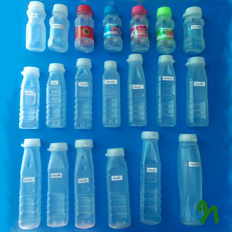ขวดน้ำพลาสติก ขาวขุ่น PP พร้อมฝา