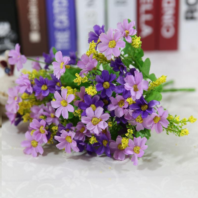 ช่อดอกเดซี่ DAISY ดอกไม้ปลอม ดอกไม้ประดิษฐ์ ดอกไม้สวยๆ ST503E811