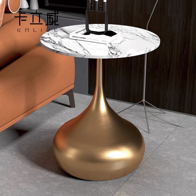 CT087D032 ZEITAKU ที่วางของตกแต่ง โต๊ะข้าง โต๊ะข้างโซฟา โต๊ะวางของ แต่งห้องหรู แต่งบ้านโมเดิร์น ดีไซน์หรูหรา