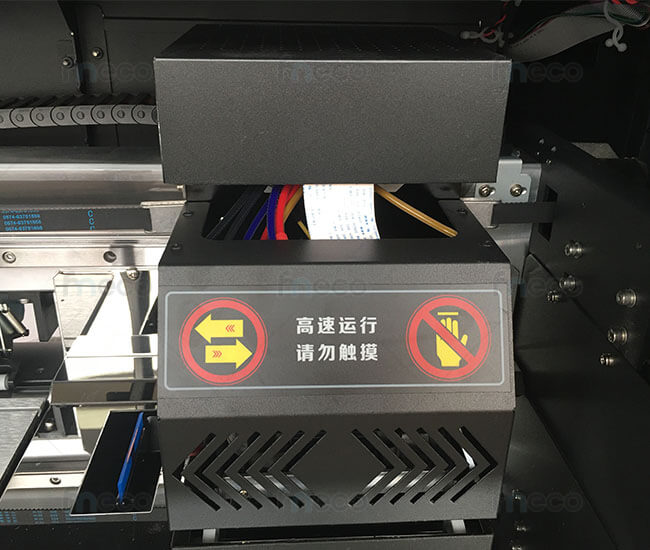 เครื่องพิมพ์อิงค์เจ็ท Eco Solvent inkjet printer พิมพ์สติ๊กเกอร์ เครื่องปริ้น ป้าย โลโก้ ฉลากสินค้า เครื่องไวนิล หัวพิมพ์ MicroTFP PrecisionCore ความเร็วสูง คุณภาพสูง