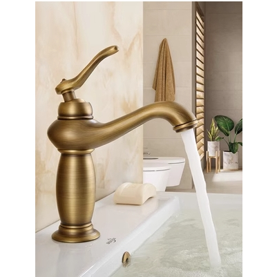 CT189D092 TSUKAERU ก๊อกน้ำอ่างล้างหน้า ห้องน้ำร้อนและเย็นวาล์วผสม อ่างล้างหน้า ก๊อกน้ำทองแดง