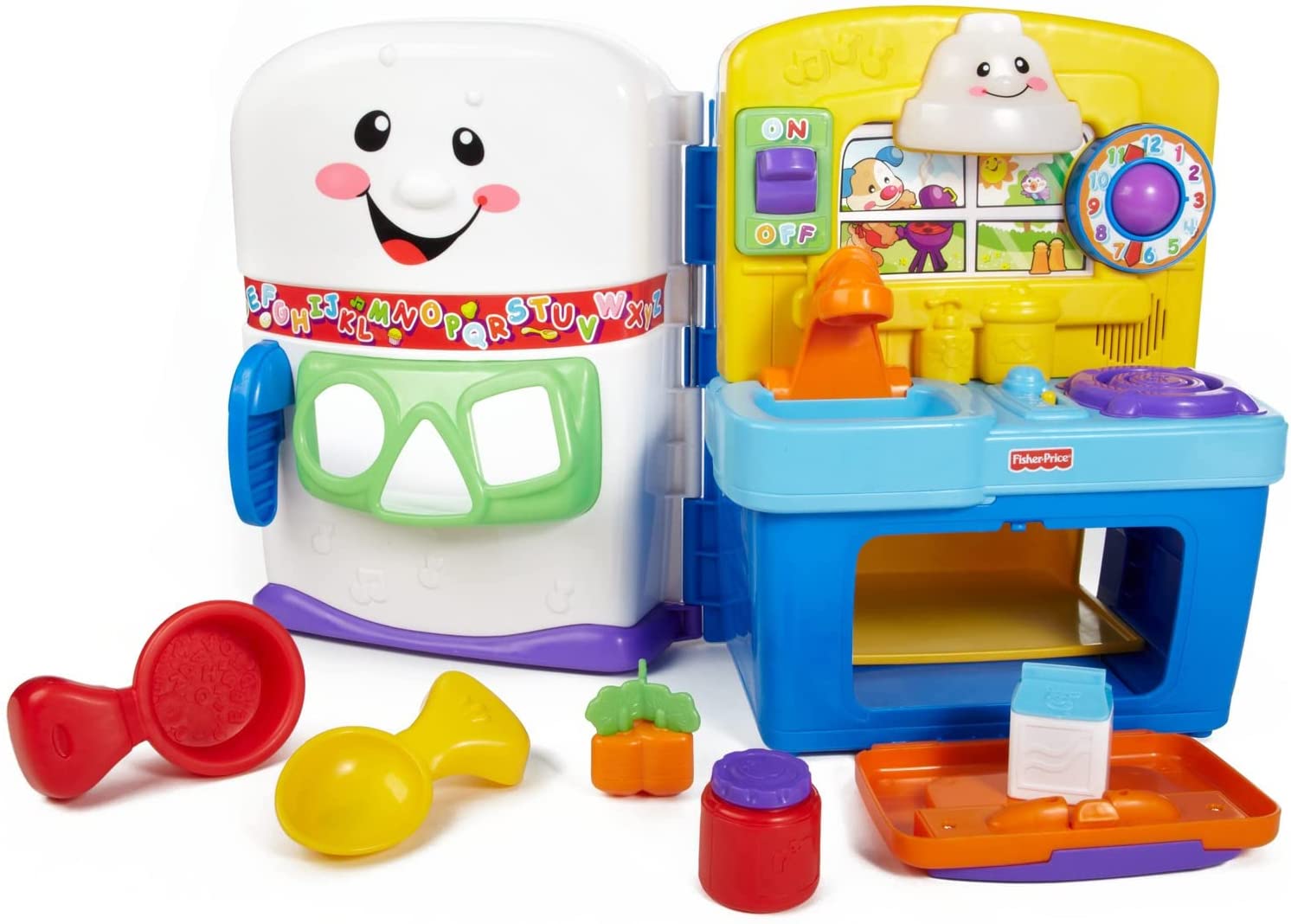 Fisher Price Laugh & Learn Learning Kitchen ของเล่นฝึกกล้ามเนื้อมือ