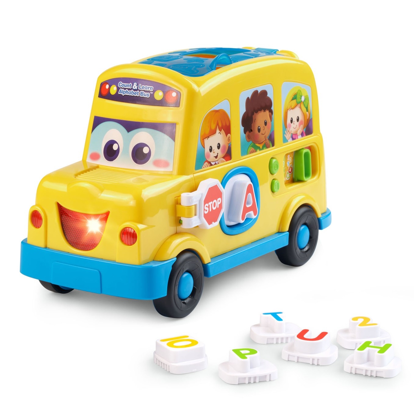 VTech Count & Learn Alphabet Bus ของเล่นเสริมทักษะ รถโรงเรียนสอนสะกดอักษรอังกฤษ ส่งฟรี ems