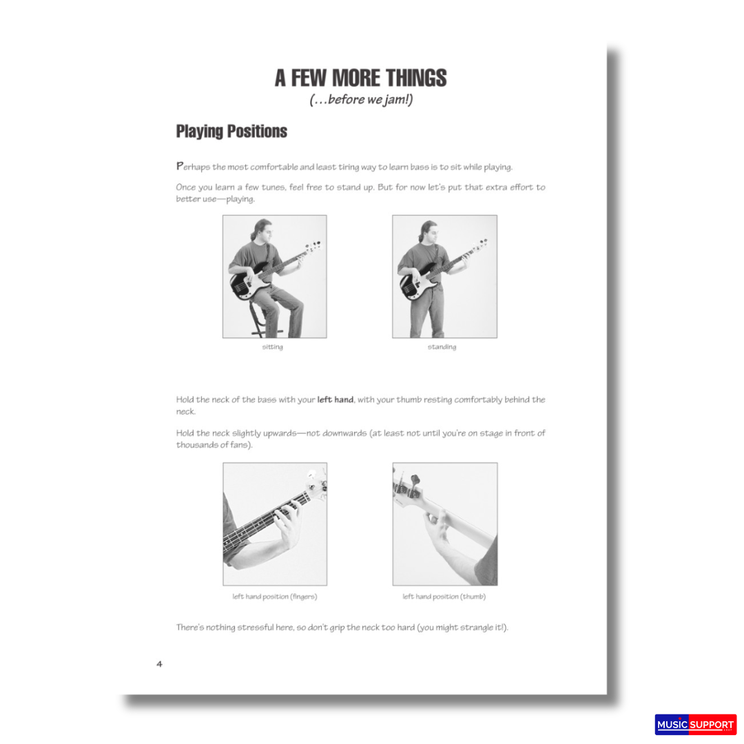 หนังสือเรียนเบสกีตาร์ Fast Track Bass Method Book 1