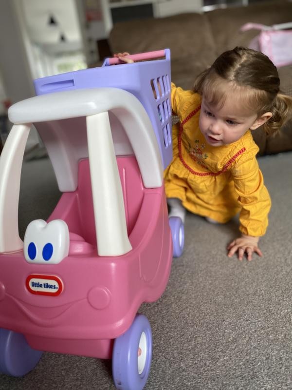Little Tikes Princess Cozy Shopping Cart ของเล่นรถเข็นช้อปปิ้ง