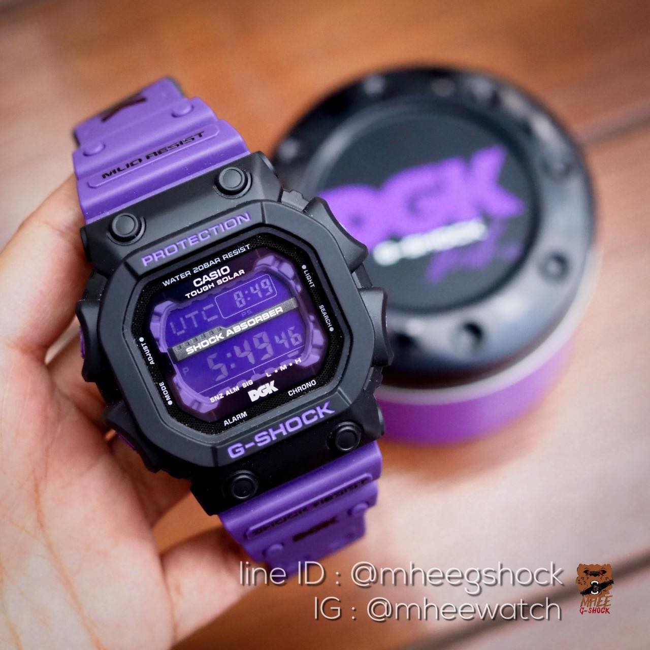 นาฬิกา G-Shock รุ่น GX-56DGK ฉายา ยักษ์ม่วง DGK ของแท้ ประกันศูนย์ (Super Rare Item)