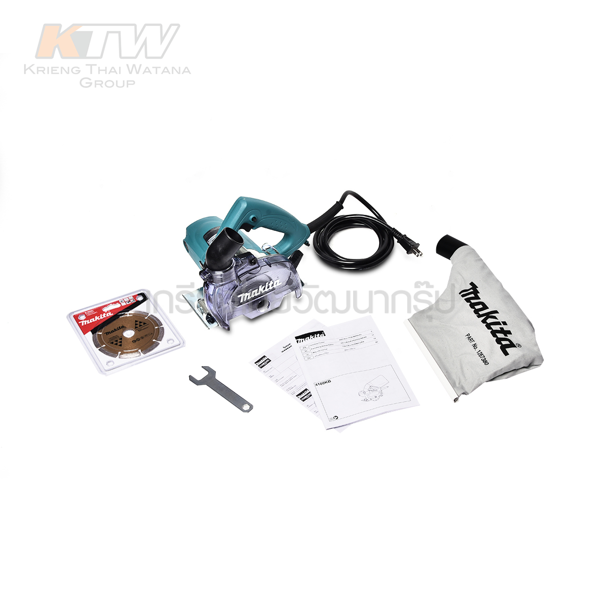 MAKITA เครื่องตัดขนาด 4นิ้ว (เก็บฝุ่น) รุ่น 4100KB