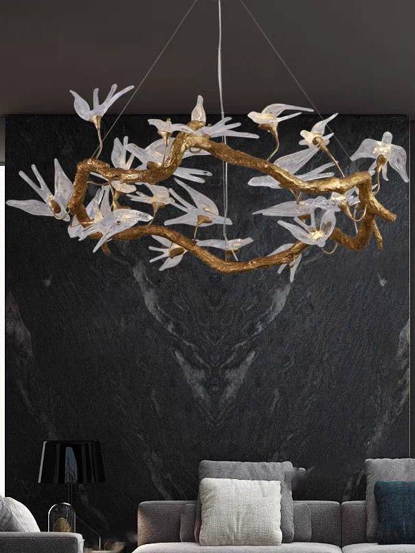 CT223A292 SOTMIA โคมไฟระย้า โคมไฟโมเดิร์น Chandelier Lighting ห้องทานอาหาร เคาน์เตอร์บาร์ นก