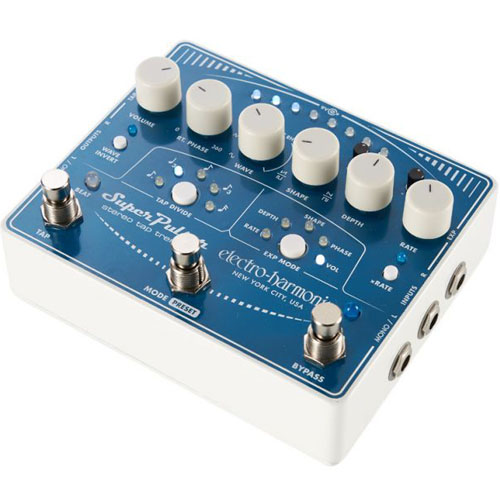 Electro-Harmonix Super Pulsar Stereo Tap Tremolo
