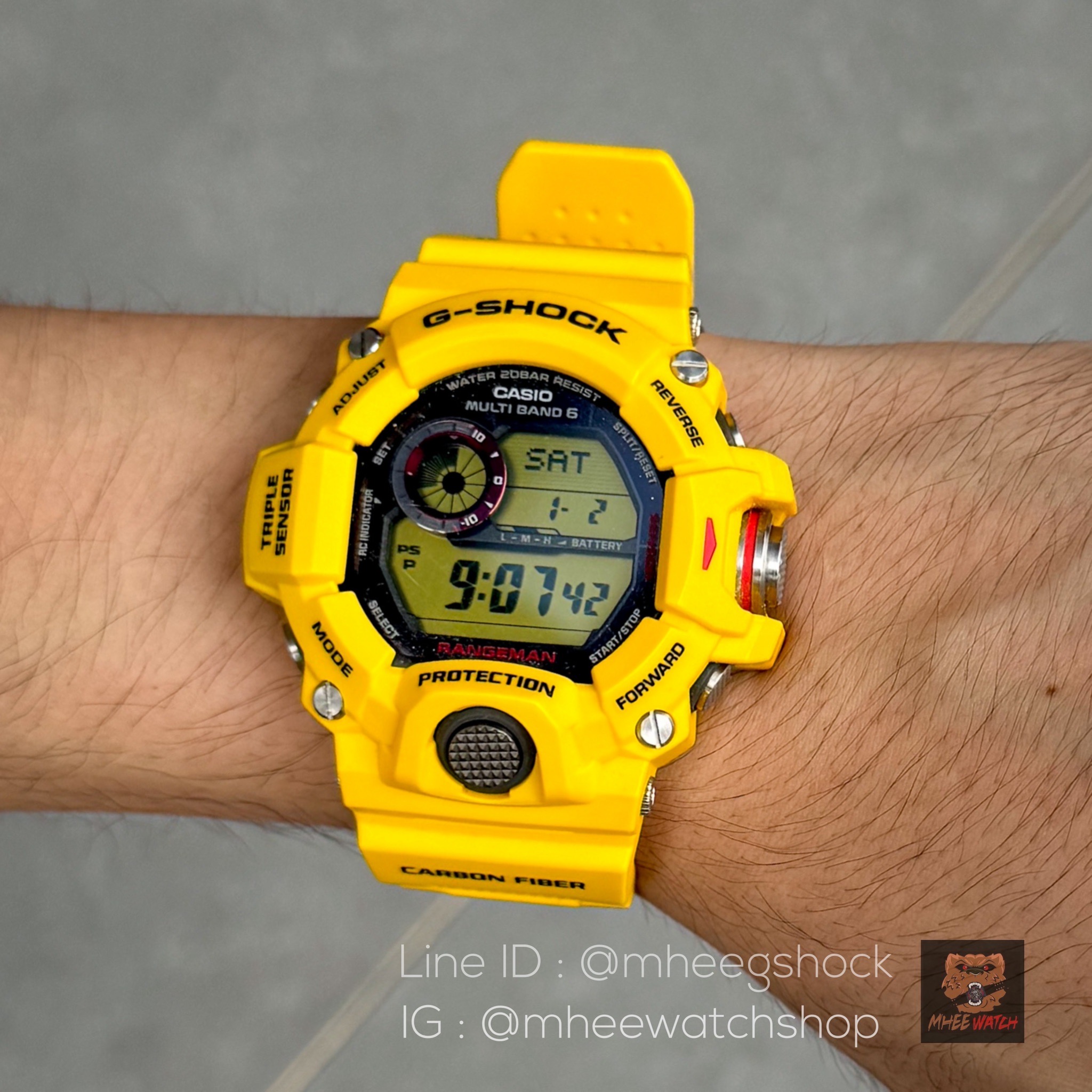 G-Shock Limited รุ่น GW-9430EJ-9 ตัวแร ฉายาแมวเหลือง ของแท้ มือ2 สภาพนางฟ้า