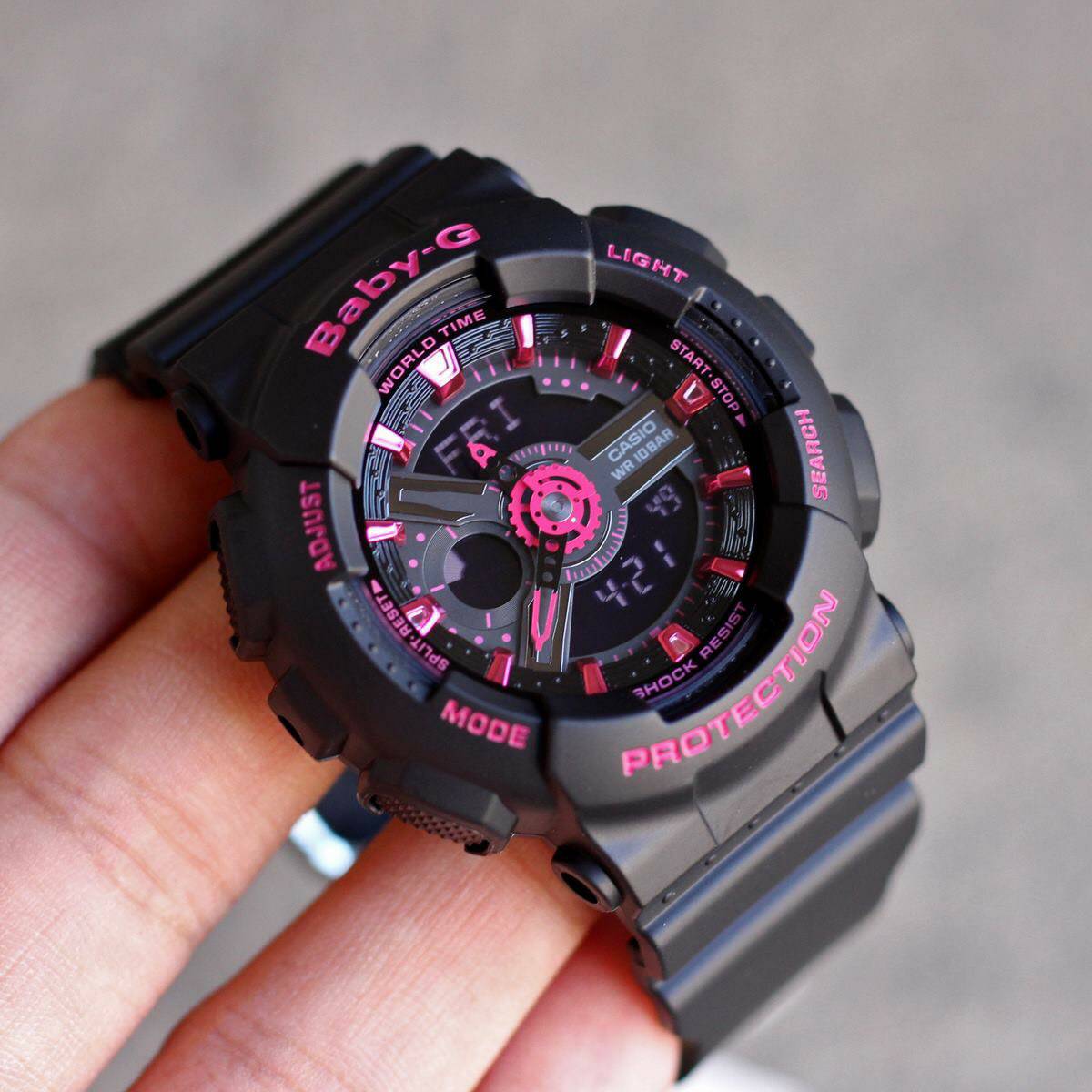 Baby-G BlackPink BA-111-1ACR