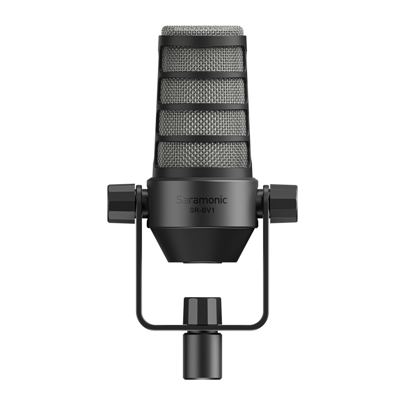 Saramonic SR-BV1 ไมโครโฟน Dynamic แบบตั้งโต๊ะ รับเสียงแบบ Cardioid สำหรับ การสัมภาษณ์ พอดแคสต์ การบันทึกเสียงในสตูดิโอ และอื่นๆ