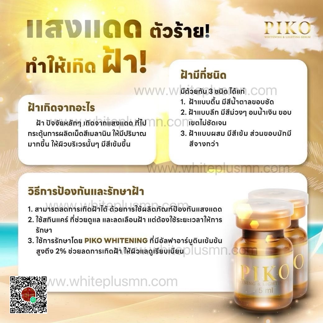 PIKO whitening & lighting solution