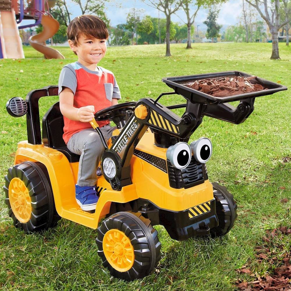 รถแบต รถขุดดินของเล่น Little Tikes Cozy Dirt Digger 12V Battery Ride On
