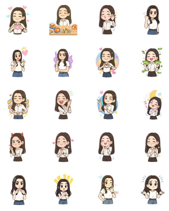 ขายสติกเกอร์ไลน์ Lisa Socute