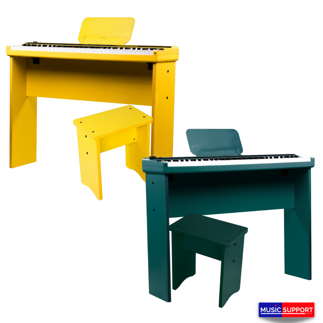 Notero Piano Master'Ro 61 keys ฟรี! App สอนภาษาดนตรี และ ขาตั้งและเก้าอี้