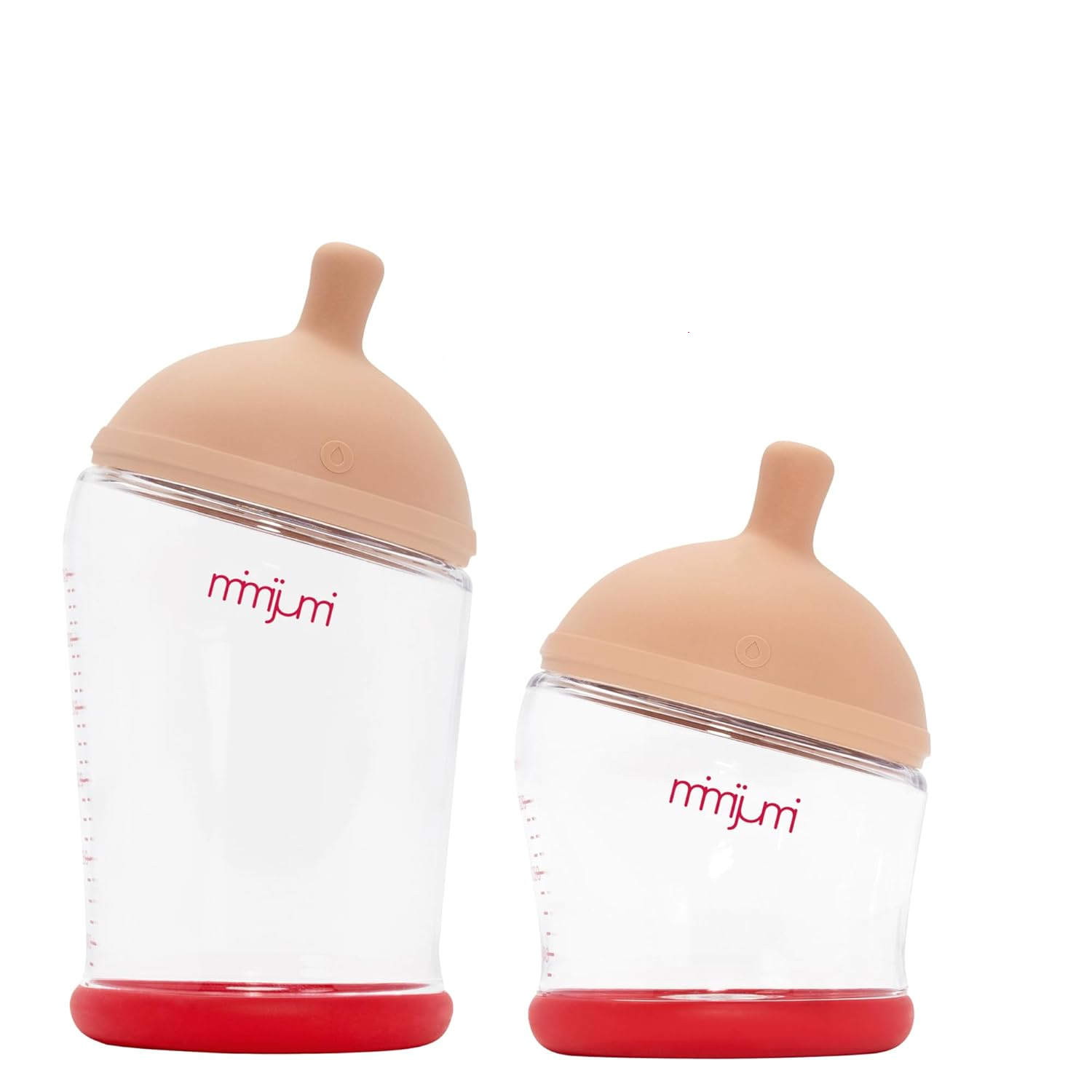 สินค้าพรีออเดอร์ ขวดนมเด็ก mimijumi Baby Bottle ขวดนมดีไซน์เสมือนเต้านมแม่