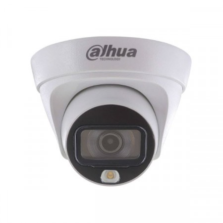 Dahua DH-IPC-HDW1239T1-A-LED 2MP Entry Full-color Fixed-focal Eyeball Netwok Camera, Built-in MIC, IP67