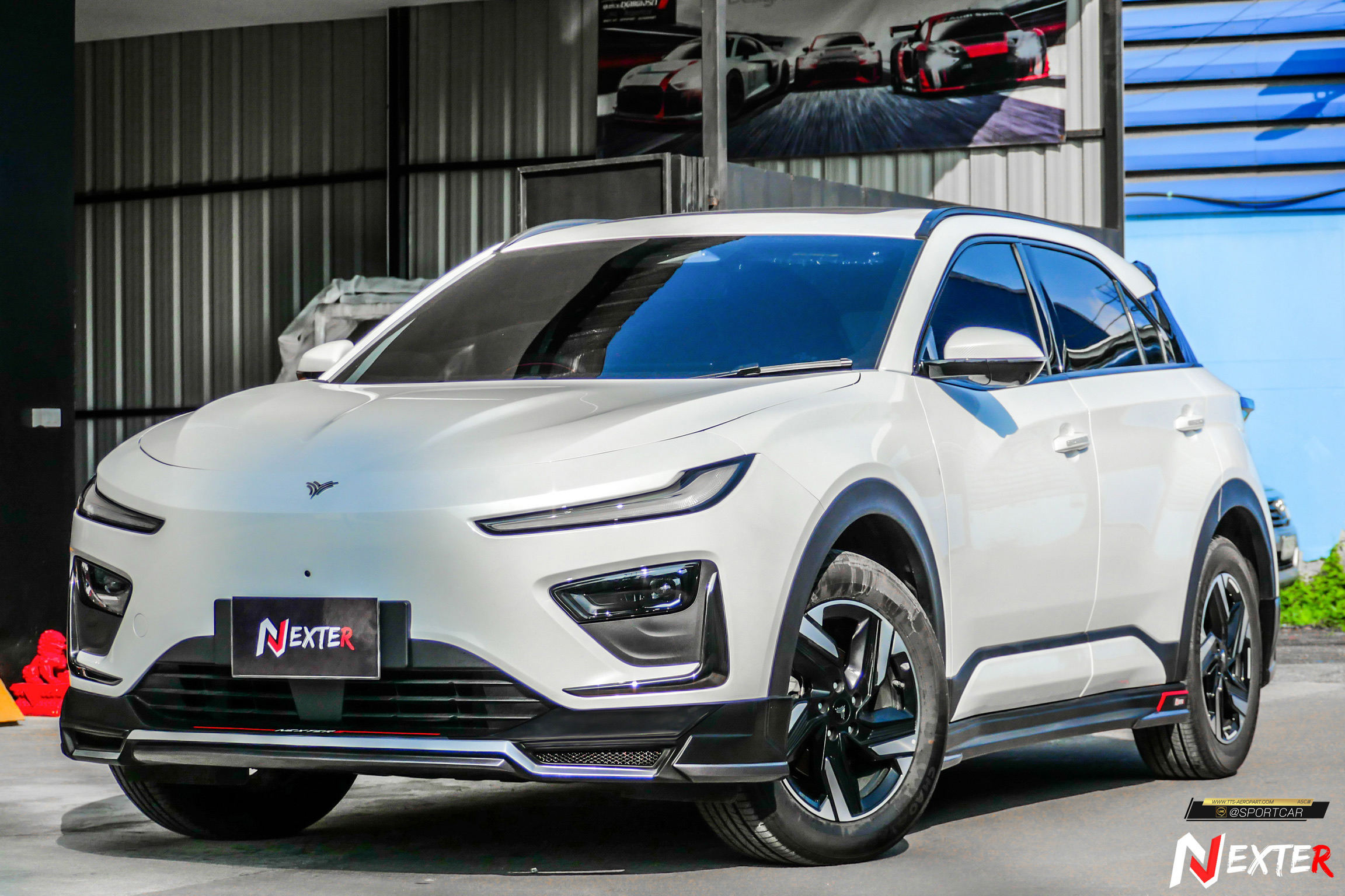 ชุดแต่ง NETA X ทรง NEXTER - Neta X 2024, Neta X แต่งสวย, สเกิร์ตรอบคัน Neta X 2024, ของแต่ง NETA X, Neta X ใหม่ล่าสุด