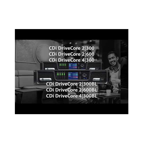 CDI 2|300 เครื่องเล่นแอมปลิฟายเออร์ CROWN