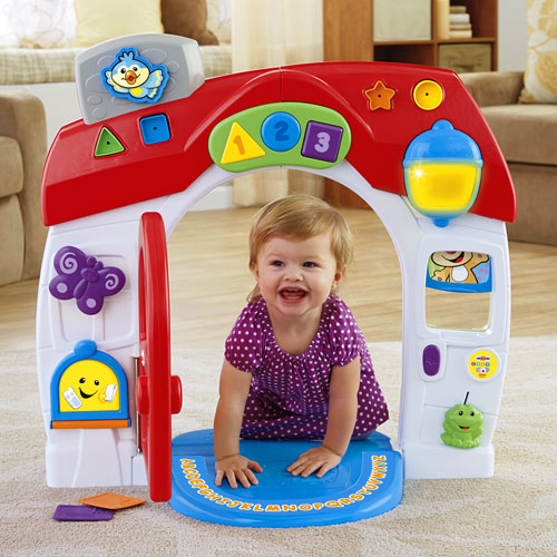 Fisher Price Laugh & Learn Smart Stages Home ของเล่นเด็กประตูบ้าน