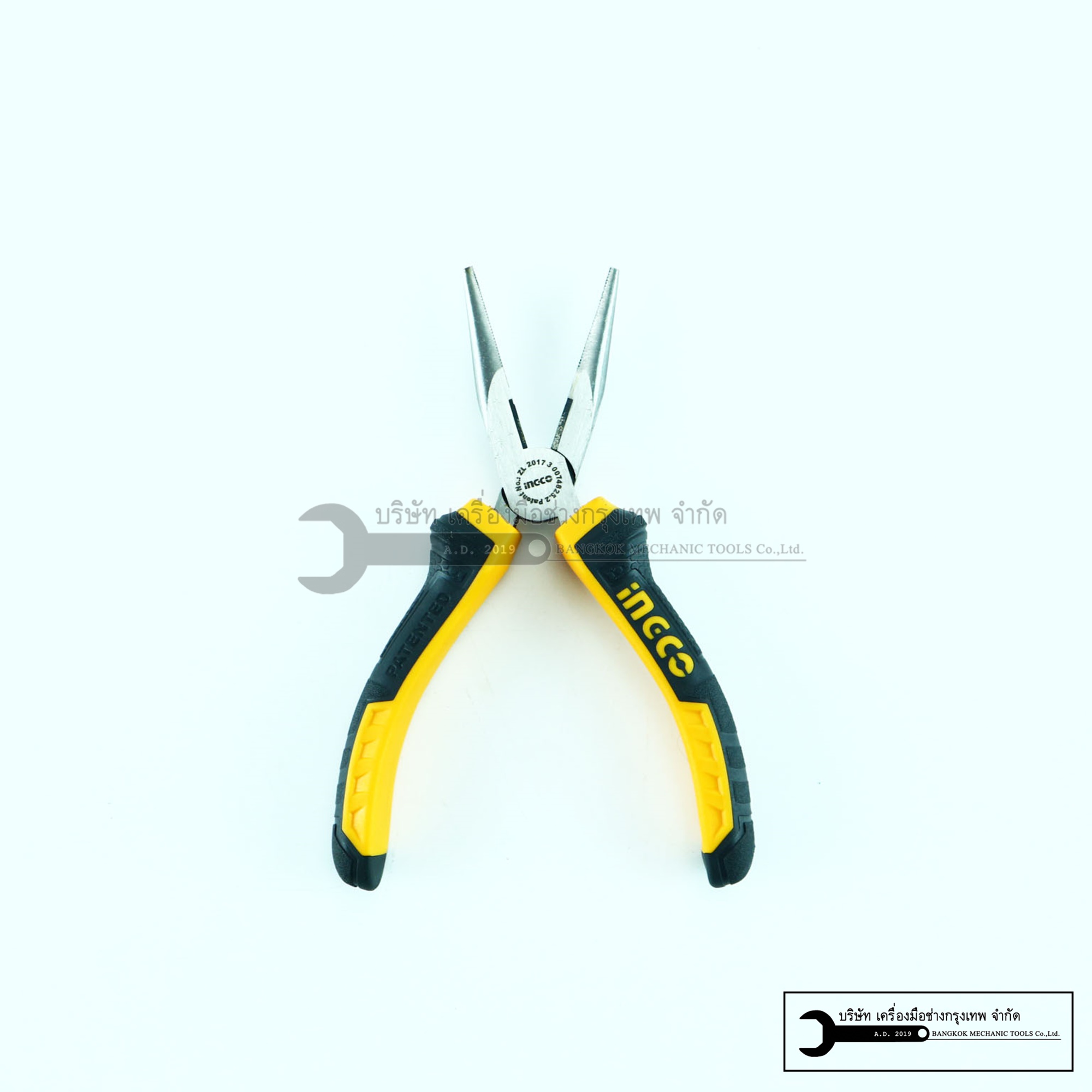 INGCO คีมปากแหลม คีมปากจิ้งจก 6นิ้ว (160mm) เกรด CR-V