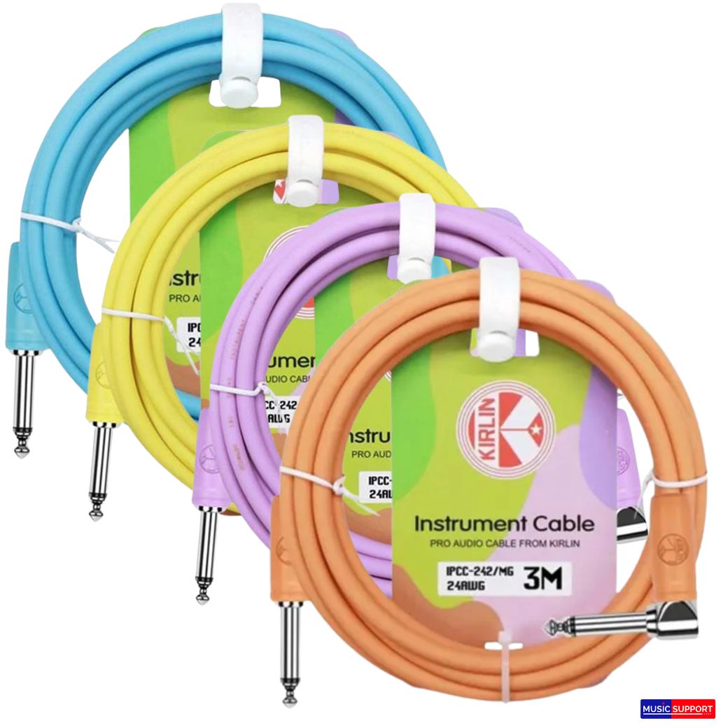 Kirlin สายสัญญาณ IPCC-242 สีพาสเทล