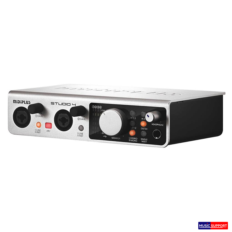 Midiplus Studio 4 ( 24 bit 192K Audio Interface )