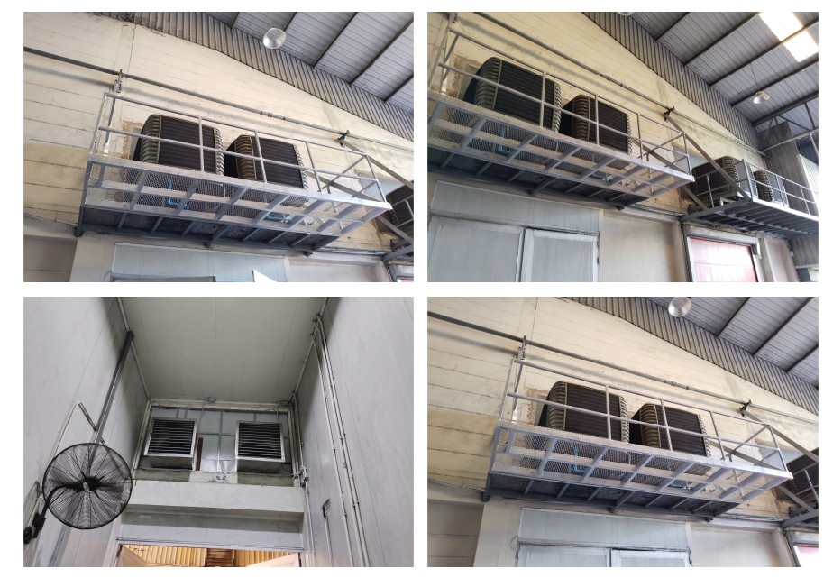 ผลงานการการออกแบบ ติดตั้งระบบระบายอากาศ แก้ไขปัญหาความร้อน